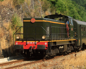 Le 040 DE 895 lors d'un train Eymoutiers-Limoges en 2013.